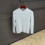Loro Piana Plane Tree Crewneck Babycashmere Grey