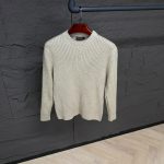 Loro Piana Plane Tree Crewneck Babycashmere Taupe