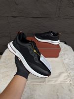 Loro Piana Week End Walk Sneakers Black White