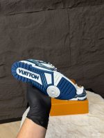Louis Vuitton Runner Sneaker Blue White - Afbeelding 3