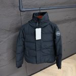 Canada Goose Mac Millan Black, Black Logo High Quality.