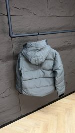 Canada Goose Mac Millan Grey, Black Logo High Quality - Afbeelding 4