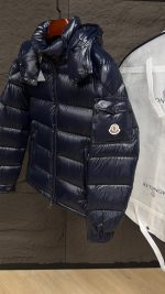 Moncler Maya Winterjacket High Quality + NFC Blue - Afbeelding 3