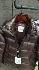 Moncler Maya Winterjacket High Quality + NFC Brown - Afbeelding 3
