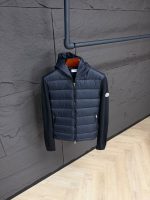 Moncler Panelled Zip-Up Hooded Jacket Black High Quality - Afbeelding 2