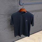 Moncler Black Logo Black T-Shirt