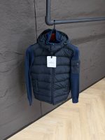 Moncler Barbustel Short Down Jacket Navy Blue
