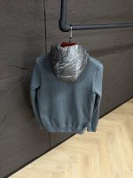 Moncler Panelled Zip-Up Hooded Jacket Grey - Afbeelding 4