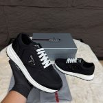 Prada Prax Black / White Sneakers