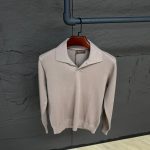 Loro Piana Sergio Taupe Sweater