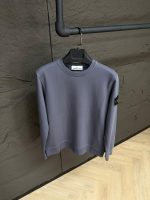 Stone Island Sweater Dark Grey, Double Logo