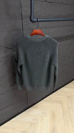 Stone Island Antraciet Sweater - Afbeelding 2