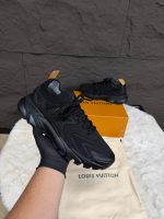Louis Vuitton Tatic Knit Sneakers Black on Black