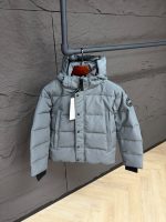 Canada Goose Wyndham Grey, Black Logo High Quality